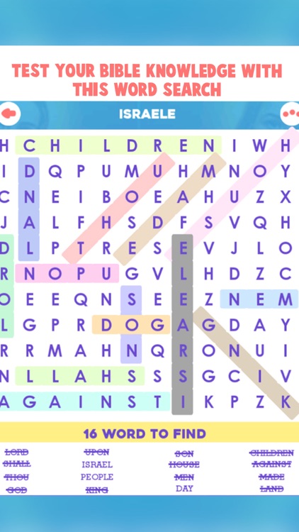Bible Word Search Puzzle Games screenshot-5