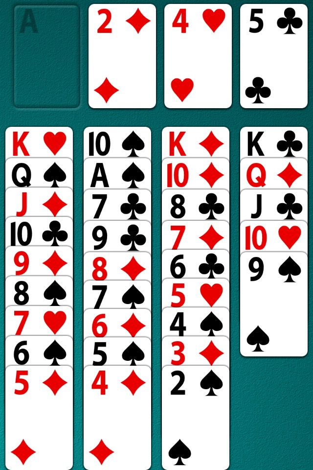 Odesys FreeCell Solitaire screenshot 2