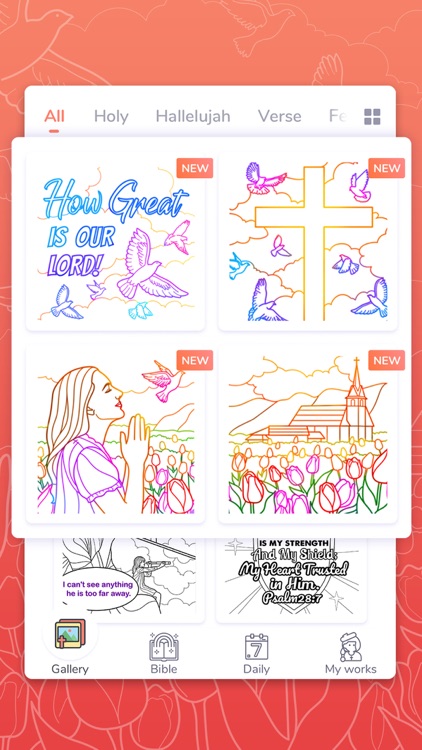 Download Bible Coloring Paint by Number by iDailybread Co., Limited