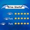 "Drive Sharks" is a game that tests players' arithmetic ability