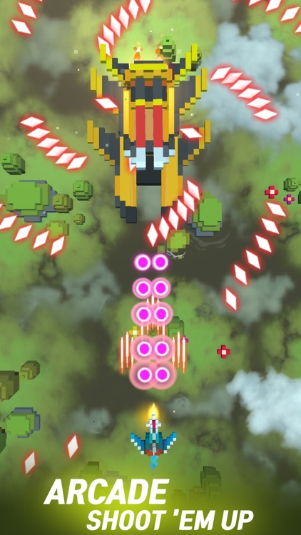 Sky Wings: Pixel Fighter 3D screenshot-0