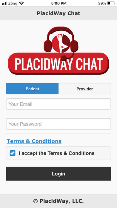 PlacidWay Chat screenshot 2