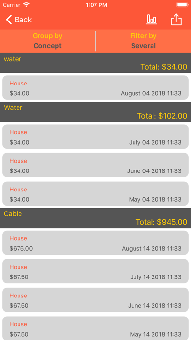 My Expenses Tracker screenshot 4