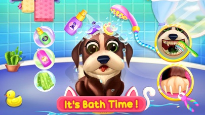 Cute Pet Dog Care - Play Puppy Games, Dress Up & Beauty Salon Kids Game 