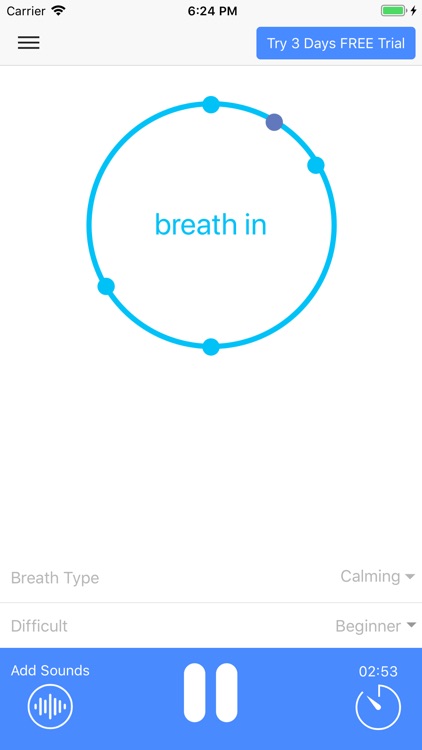 Breathe to Relax Pranayama App