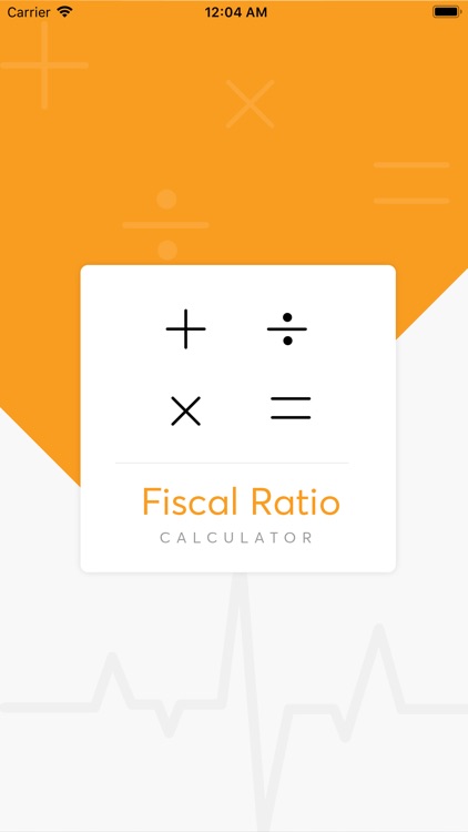 Fiscal ratio calculator