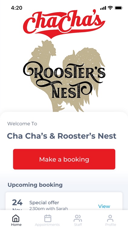 Cha Cha’s & Rooster’s Nest