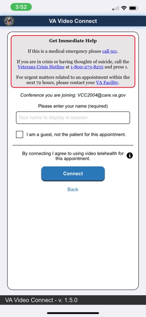 VA Video Connect