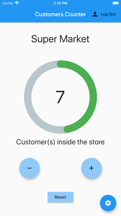 Customers Counter screenshot 2