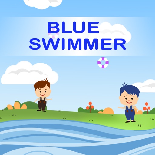 BLUE SWIMMER