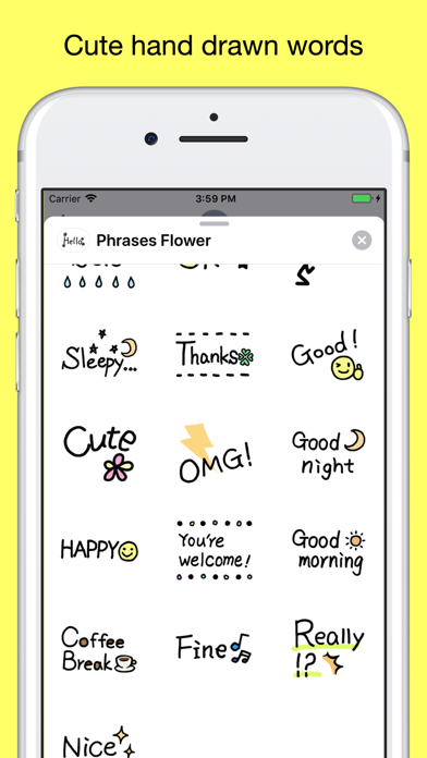Quick phrases - stickers emoji screenshot 3