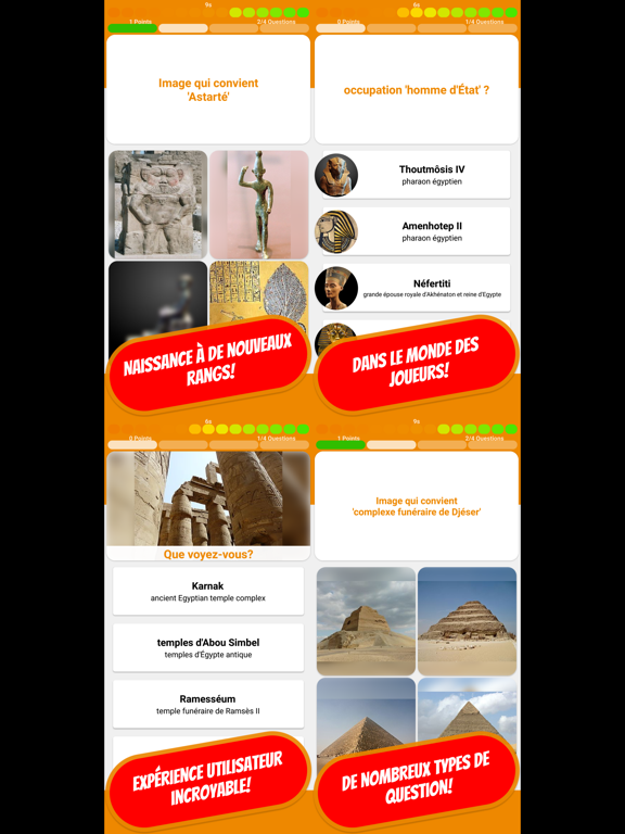 Screenshot #5 pour L'EGYPTE & PYRAMIDES Quiz