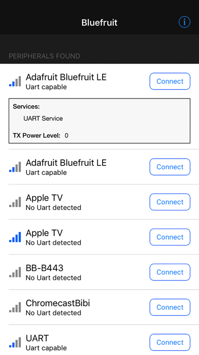 How to cancel & delete Adafruit Bluefruit LE Connect from iphone & ipad 1