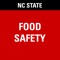 This is an iOS mobile app, for the Food Safety department at NC State University