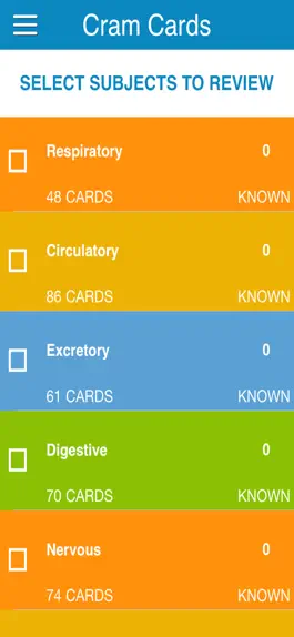 Game screenshot PCAT Biology Cram Cards apk
