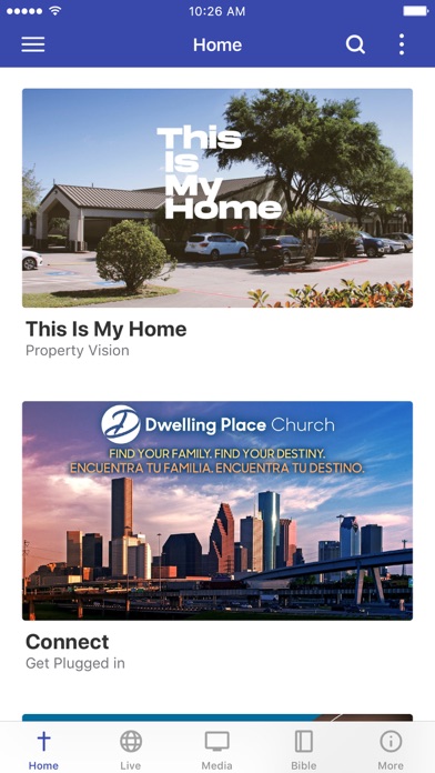 How to cancel & delete Dwelling Place Church Houston from iphone & ipad 1