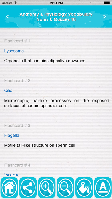 How to cancel & delete Anatomy & Physiology Vocabulary : Exam Review App from iphone & ipad 2