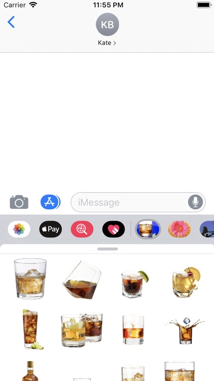 Whisky-Emojis Stickers