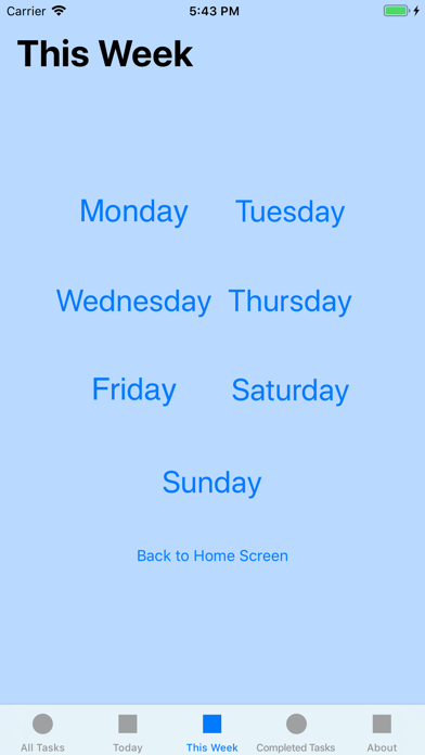 Weekly-The Weekly Task Manager screenshot 4