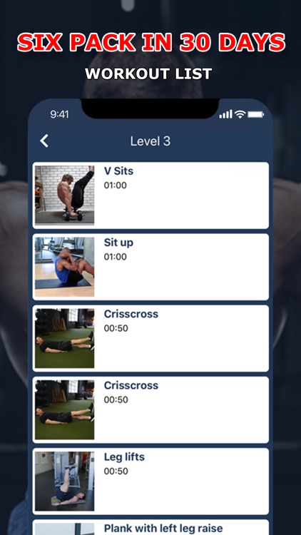 Six Pack in 30 Days - Abs Core screenshot-3