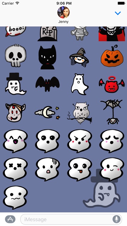 Boo - Halloween Stickers