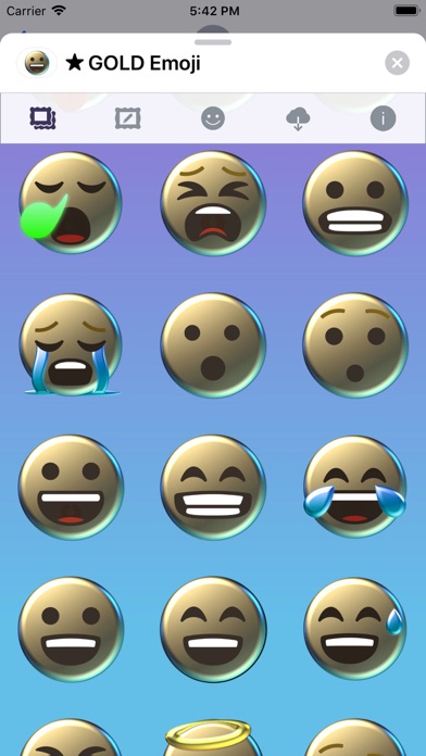 GOLD Emoji • Stickers screenshot 4