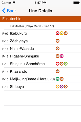 Tokyo Subway Route Planner - náhled