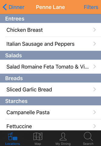 UI Dining University of IL screenshot 4