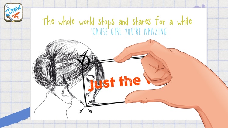 Draw on photos – Add text