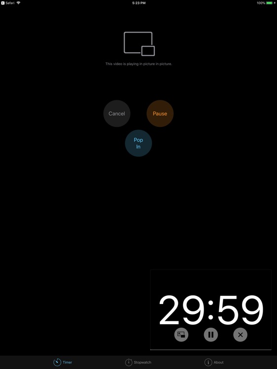 Pop Out Timer & Stopwatch screenshot-3