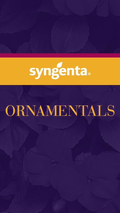 Syngenta Ornamentals App