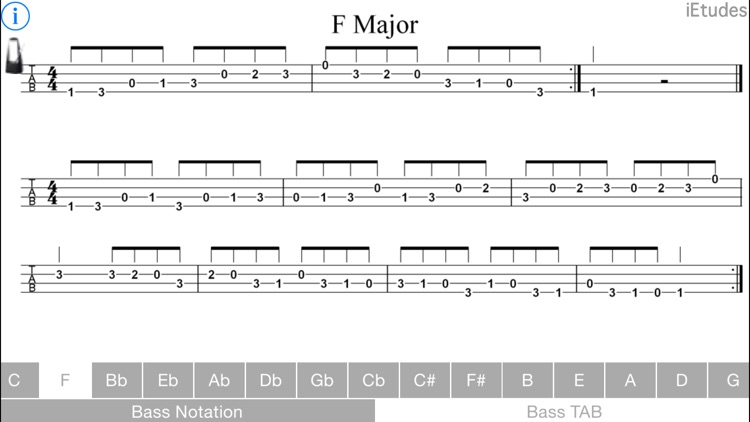 Major Scales Bass Guitar screenshot-4