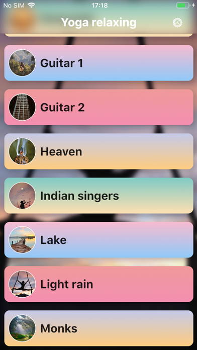 Yoga Relaxing sounds screenshot 2