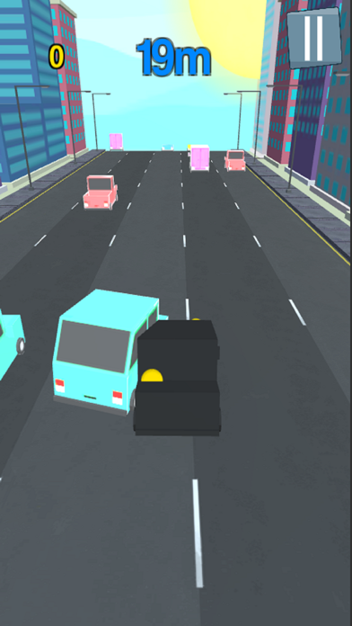 Rushy City:Traffic Dodge Run screenshot 4
