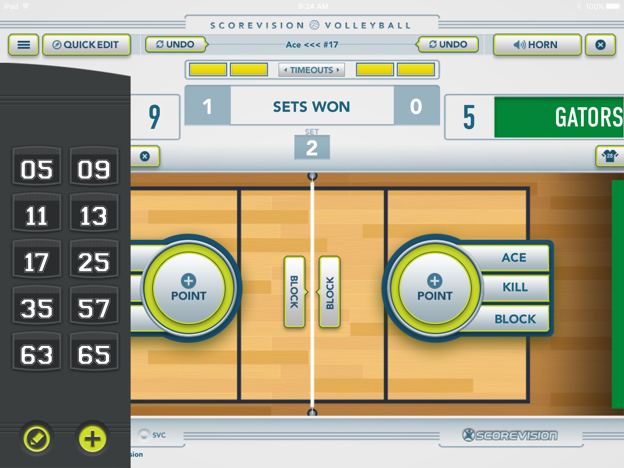 ScoreVision Volleyball screenshot 3