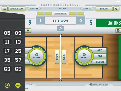 ScoreVision Volleyball - náhled