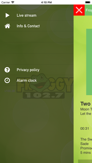 Froggy 102.7 screenshot 2