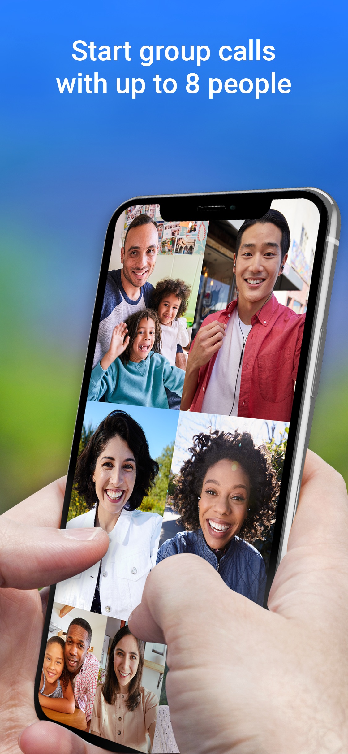 Screenshot do app Google Duo