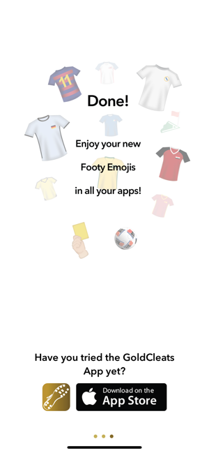 GoldCleats - Soccer Emojis(圖2)-速報App