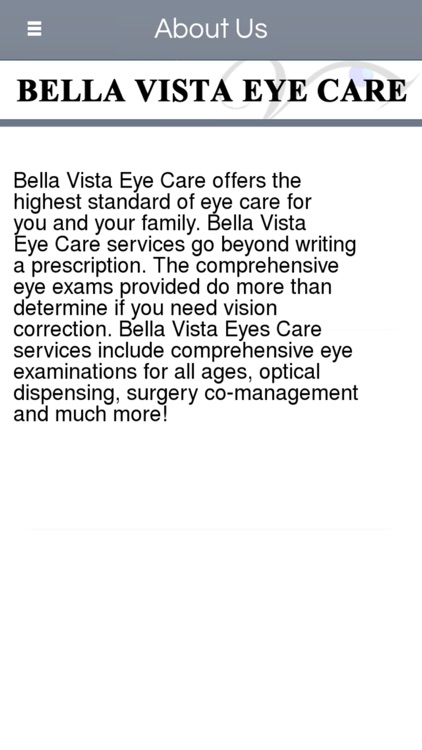 Bella Vista Eye Care