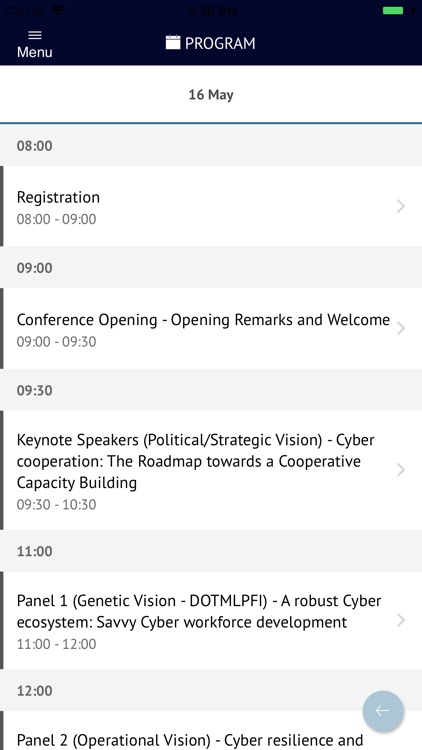 CD SDP – Conference 2019 screenshot-3