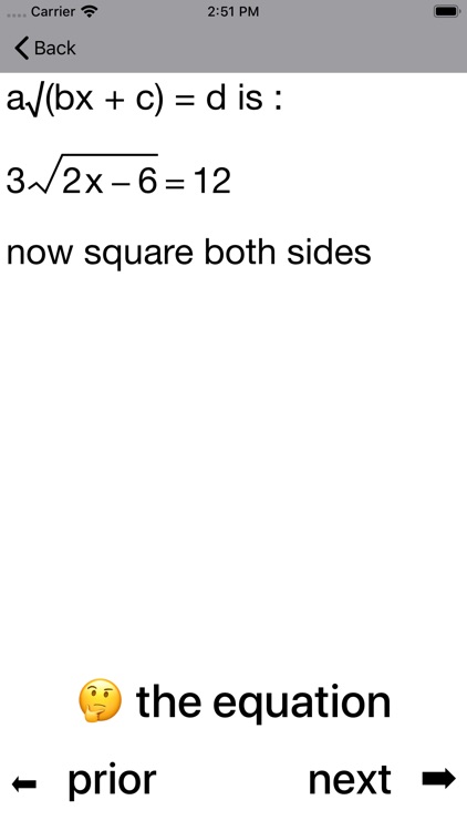ARadicalEqn Radical Equations