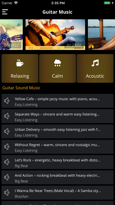 Guitar Muzi- Calm& Relax Music screenshot 2