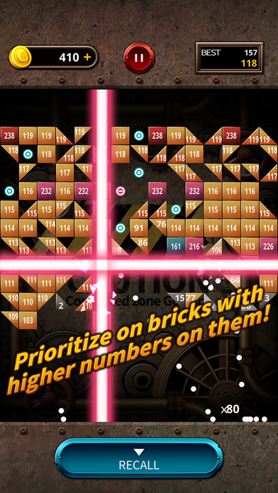Swipe Brick Breaker Legend screenshot 2