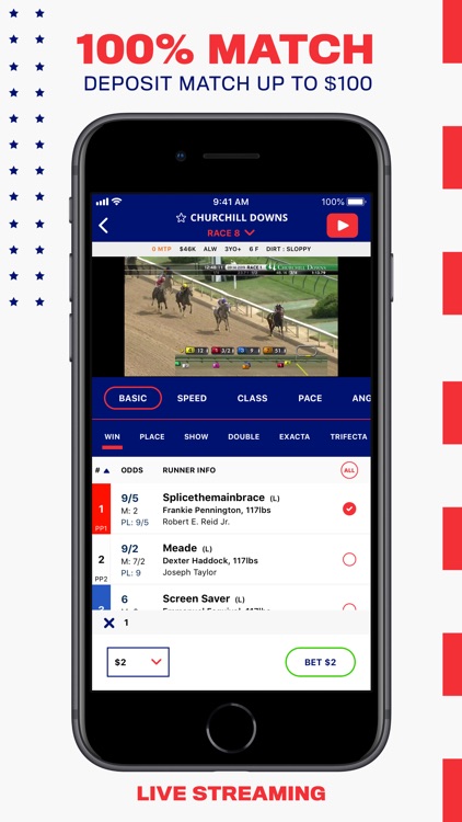 BetAmerica: Live Horse Racing screenshot-0