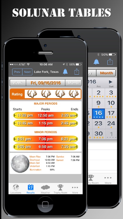iSolunar™ Hunt & Fish Times