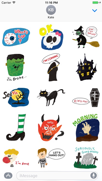 Awesome Halloween Stickers 2