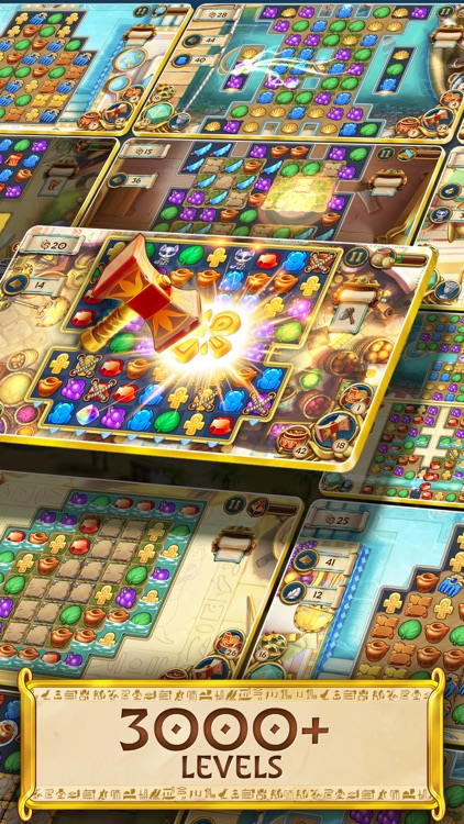 Jewels of Egypt: Match 3 Game screenshot-5