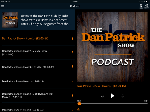 The Dan Patrick Show screenshot 2