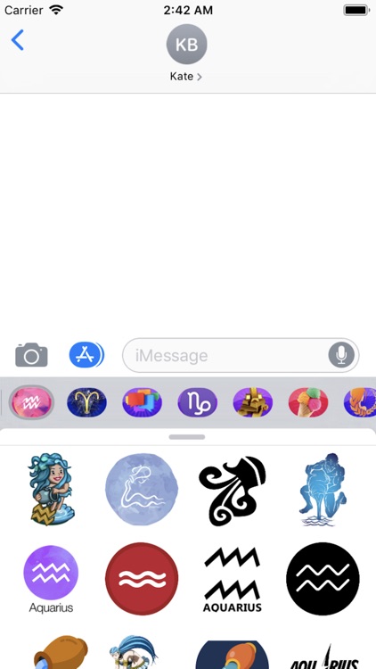 Aquarius-Emoji Sticker